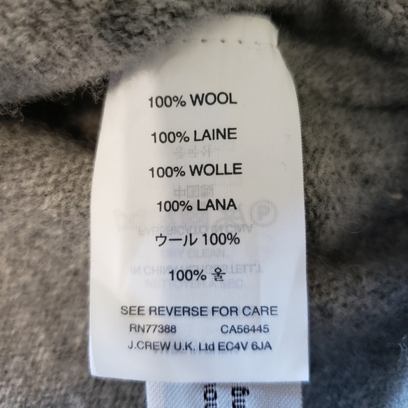 J Crew 100% Wool Tunic Sweater - Picture 7 of 7